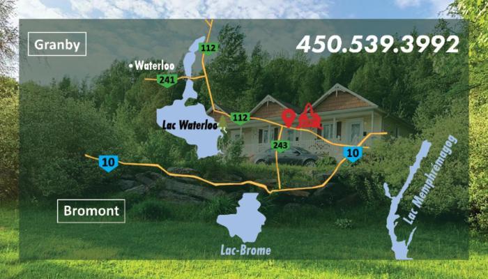Motel & Chalets --Shefford-Waterloo- Habitation Forest Esterno foto